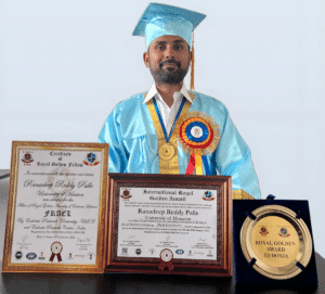 Ranadeep Reddy Palle: A Trailblazer Honored as Royal Golden Award Best Innovator 2024 and Royal Golden Fellow