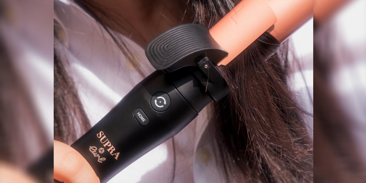 Effortless Elegance: The Supra Curl 3-in-1 Rotating Curling Iron by Skin Research Institute