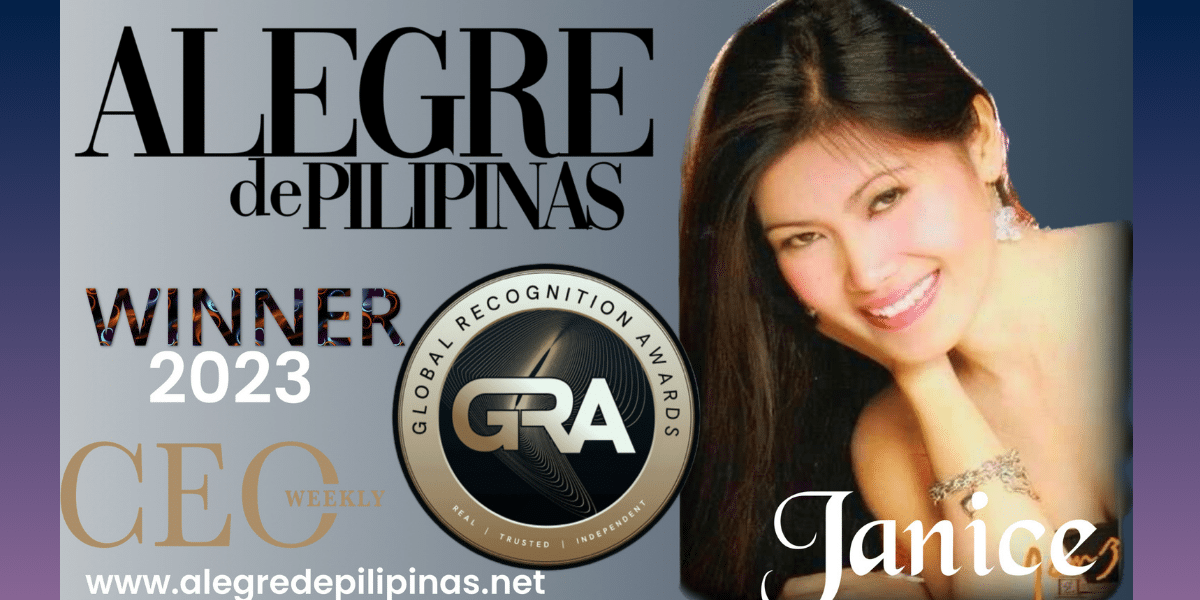 Fashion Industry Trailblazers: Alegre De Pilipinas LLC USA's 2023 Global Recognition Award