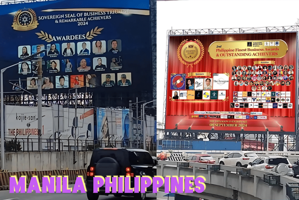 ALEGRE DE PILIPINAS CEO Celebrates Solo Billboard in EDSA for Philippine Finest Business Awards (3)