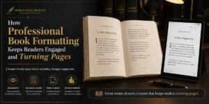 How Professional Book Formatting Keeps Readers Engaged and Turning Pages