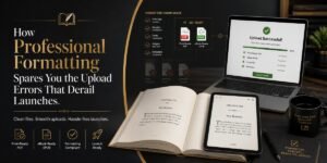 How Professional Book Formatting Prevents Launch Upload Errors