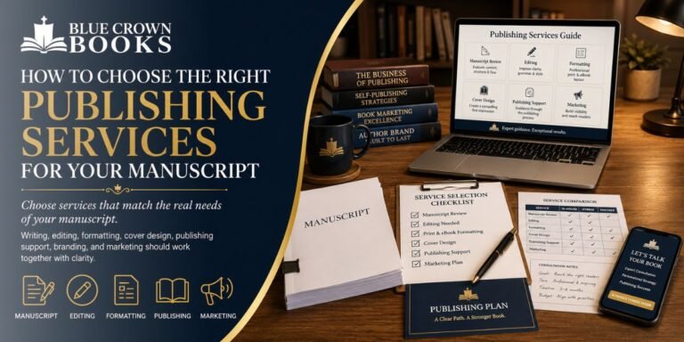 How to Choose the Right Publishing Services for Your Manuscript