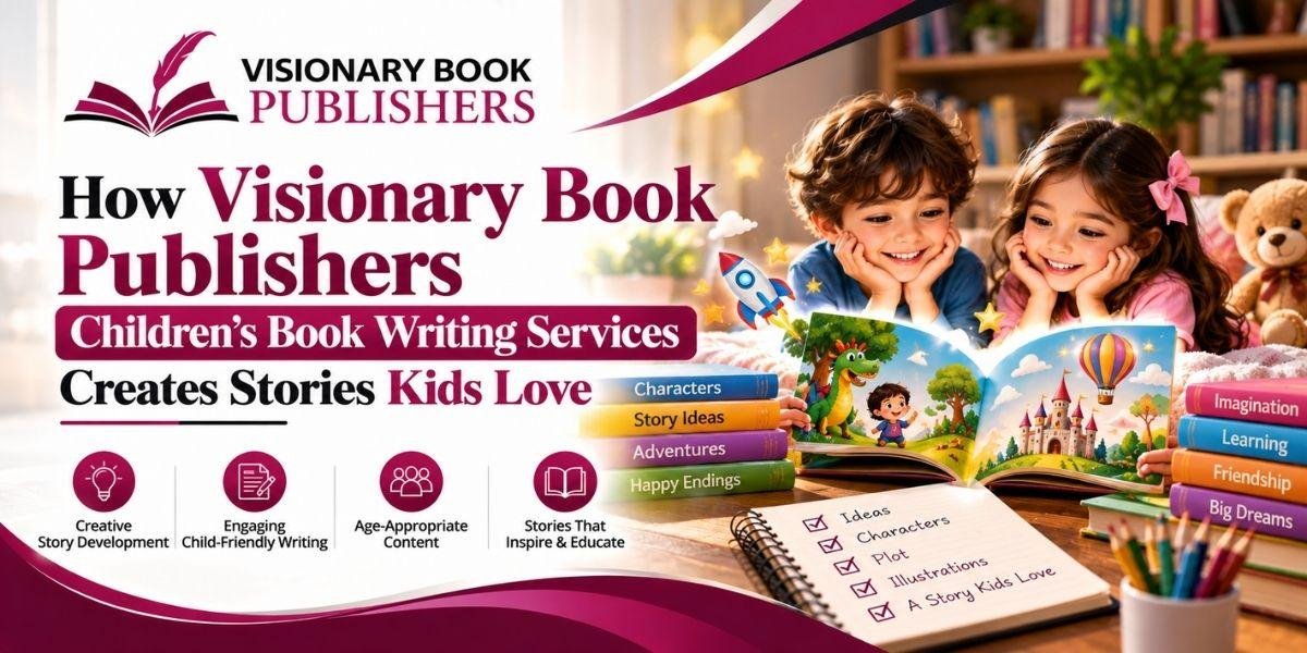 How Visionary Book Publishers' Children's Book Writing Services Create Stories Kids Love