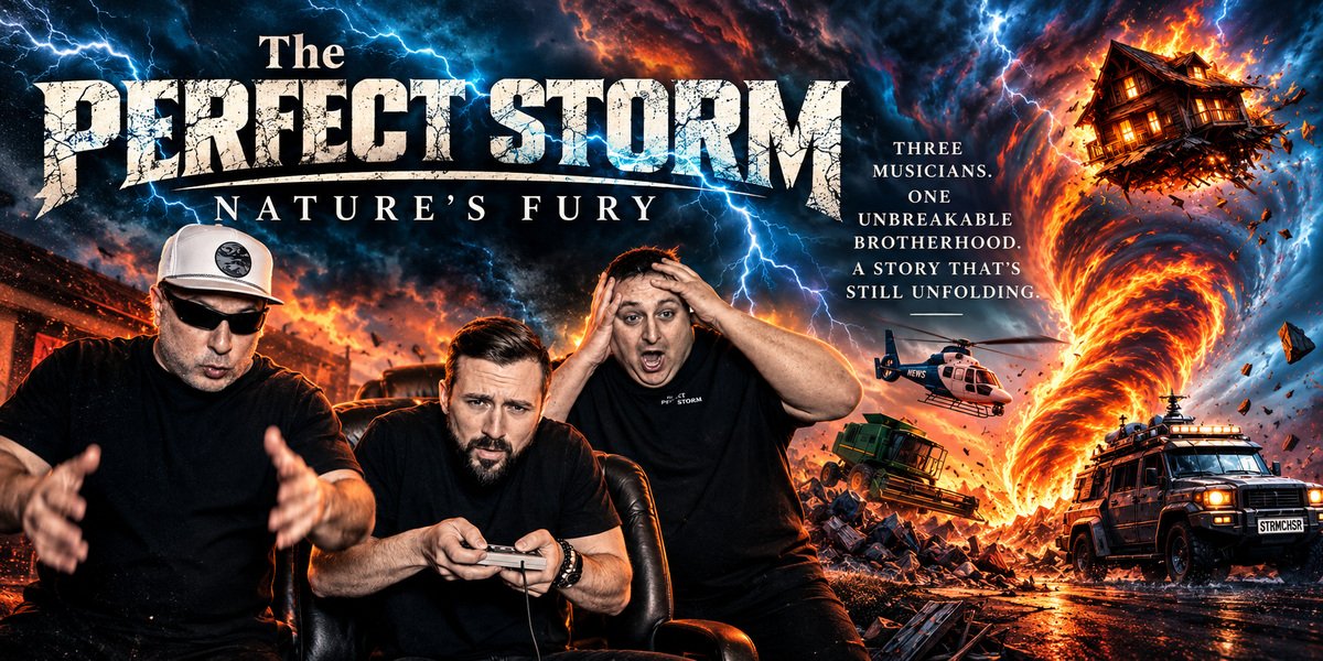 Three Musicians, One Unbreakable Brotherhood, and the Untold Story Behind The Perfect Storm’s Nature’s Fury