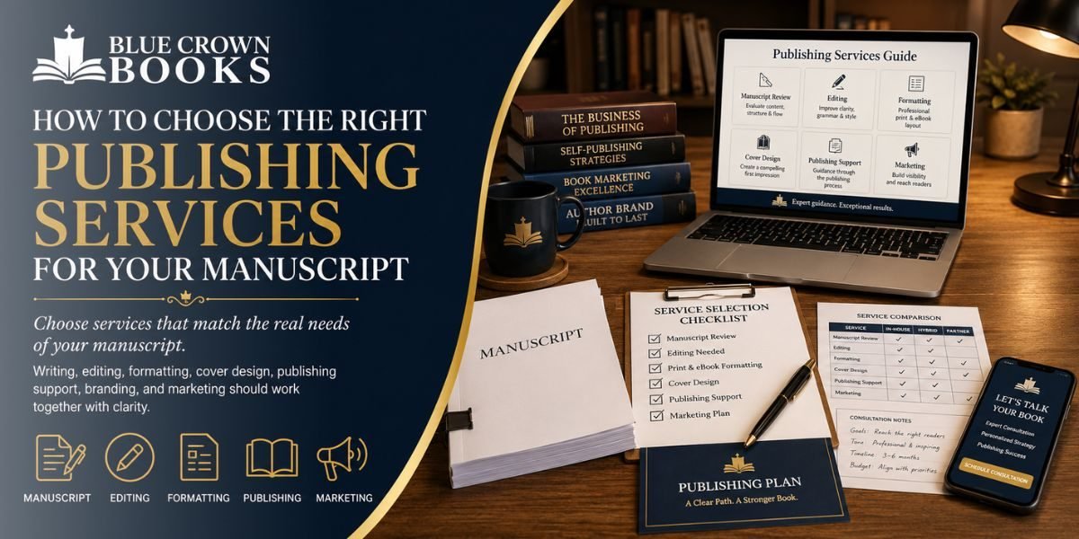 How to Choose the Right Publishing Services for Your Manuscript